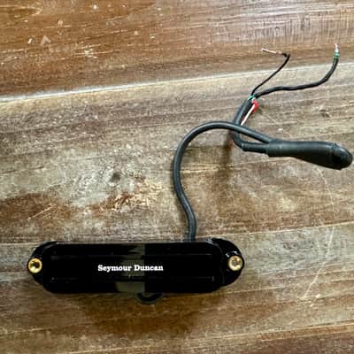 Seymour Duncan SHR-1b Hot Rails Strat Bridge Pickup - Black image 4