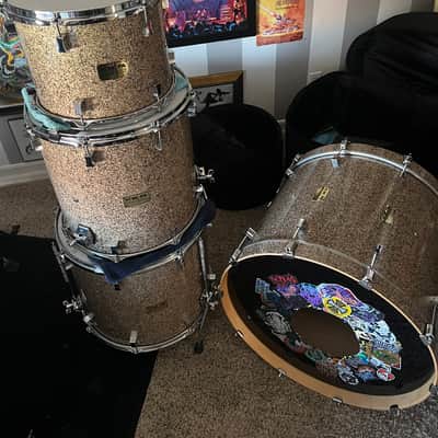 Pork Pie USA Custom 4pc Drum Kit 24/12/16/18 – Made in USA image 1