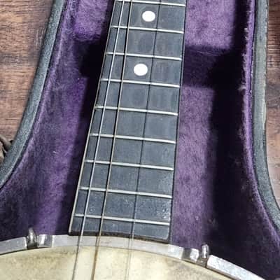 Vintage 1917 Vega "Little Wonder" 17-Fret Tenor Banjo - Rare 10-3/4" Rim w/ Factory Matching Pie Resonator & Incredible Provenance image 23