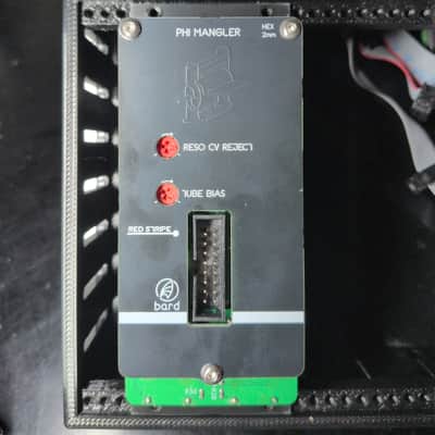 Bard Synthesizers Phi Mangler Phaser with Vacuum Tube VCA - Analog Euroack Module 2025 - Black image 5