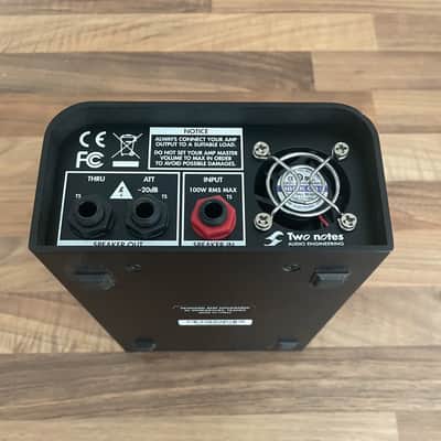 Two Notes Torpedo Captor Loadbox/Attenuator/DI - 8 Ohm 2010s - Black image 3