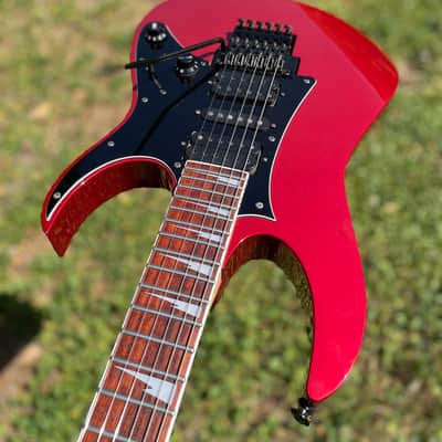 2019 Ibanez RG550DX-RR Genesis Collection- Ruby Red image 8