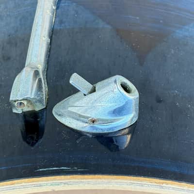 Vintage Premier 1960's 20" Bass Drum Blue for Drum Set Kick Kit image 10