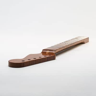 Allparts Select "Licensed by Fender®" AAA+ Roasted Flame Maple Vintage Spec Replacement Neck for Stratocaster® - Nitro Finish - Soft V Shape image 12