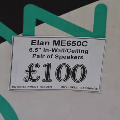 Elan ME650C 6.5" In-Wall/Ceiling Pair of Speakers image 2
