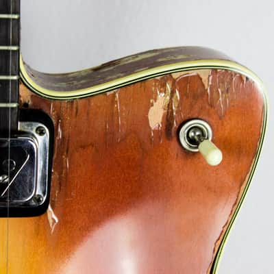 Martin F-55 1964 vintage hollow body electric guitar with DeArmonds image 10