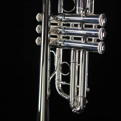 Bach C180SL229PC Stradivarius Philly Professional Model C Trumpet 2010s - Silver-Plated image 7