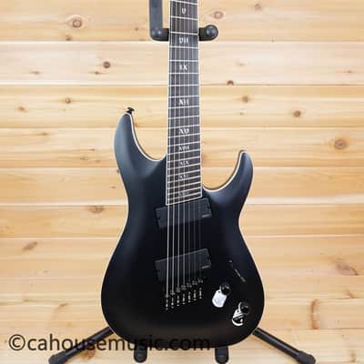 Schecter C-7 SLS Elite Evil Twin Multiscale - Satin Black image 12
