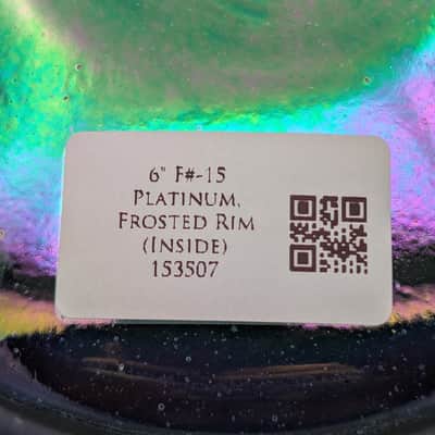 Crystal Tones 6" Platinum Quartz Crystal Singing Bowl (F#4-15) image 4