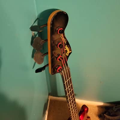 Fender Contemporary Power Jazz Bass Special 1987 - 1990 - Candy Apple Red image 7