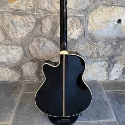 Stagg Custom Semi-Acoustic Guitar – ES-175 Style (Gold Hardware & Block Inlays) image 13