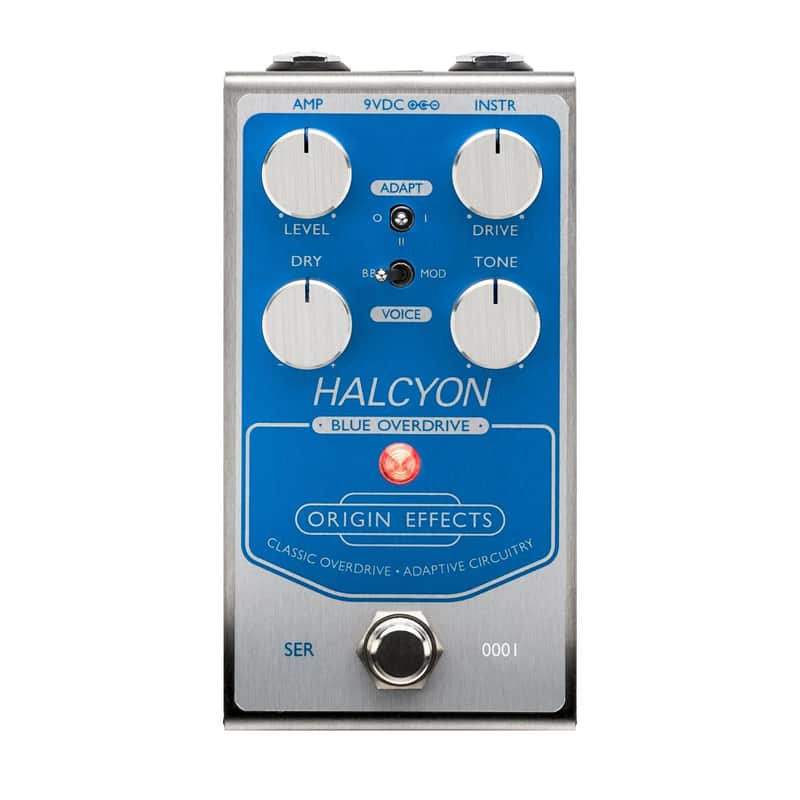 Origin Effects Halcyon Blue Overdrive Pedal image 1