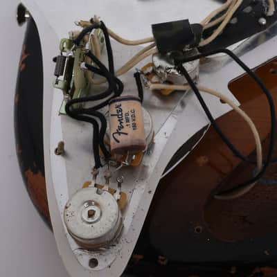 Fender American Vintage II 1957 Stratocaster 2021 - 2 Color Sunburst Body image 12