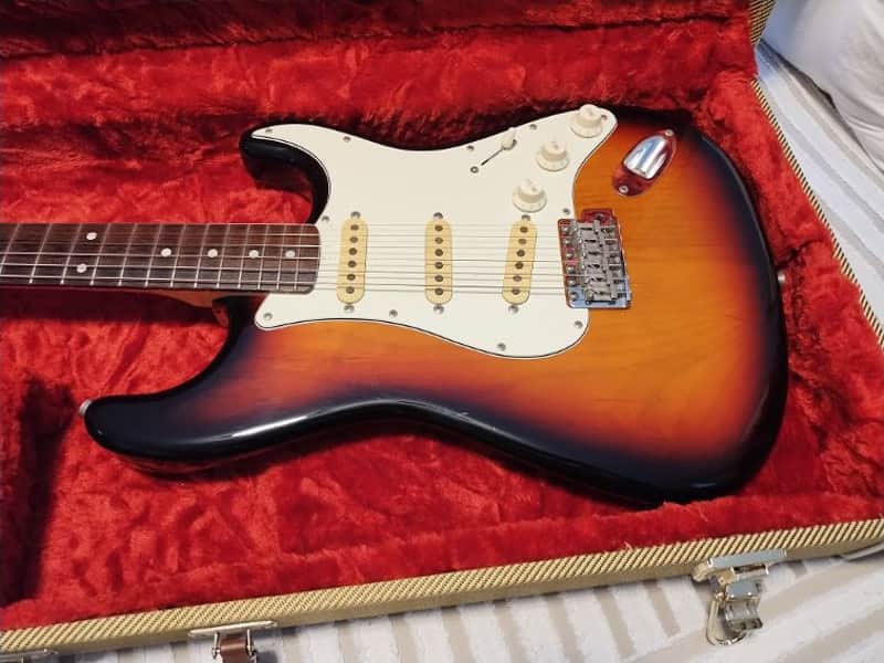 RARE 2009 Momose Sonix Custom Craft Guitar ST-62 3TS <> FLAME Maple Neck <> Bacchus Deviser <> Custom Shop Level Quality <> Momose Stratocaster Tweed Case <> 100% Original image 1