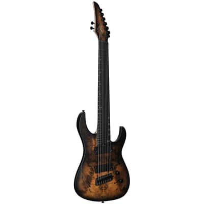 Legator N8FSS Ninja 8 Multi-Scale Guitar, 8-String, Death Valley image 2