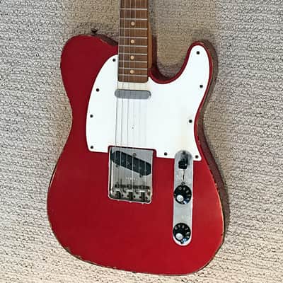 Fender Custom Shop Muddy Waters Tribute Relic Telecaster 93 of 100 2000 Candy Apple Red image 1