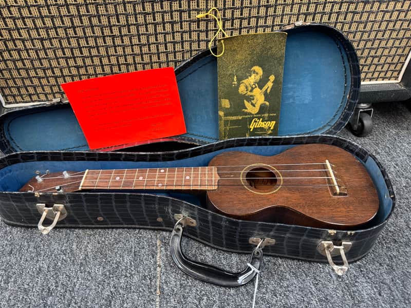 Gibson Style 1 Ukulele With Case & Tag Uke 1964 image 1