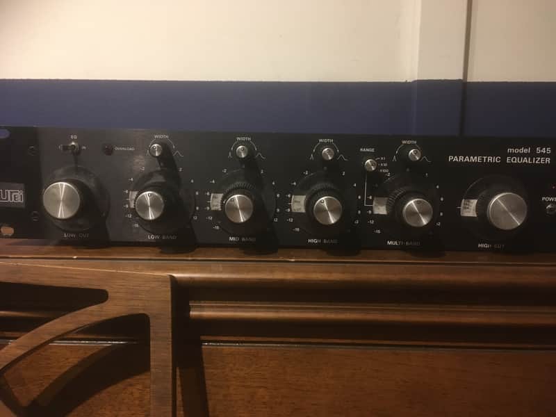 Vintage Urei 545 Parametric EQ Black image 1