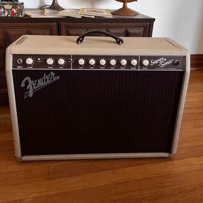 Fender Super-Sonic 22 2-Channel 22-Watt 1x12" Guitar Combo 2010 - Present - Blonde image 1