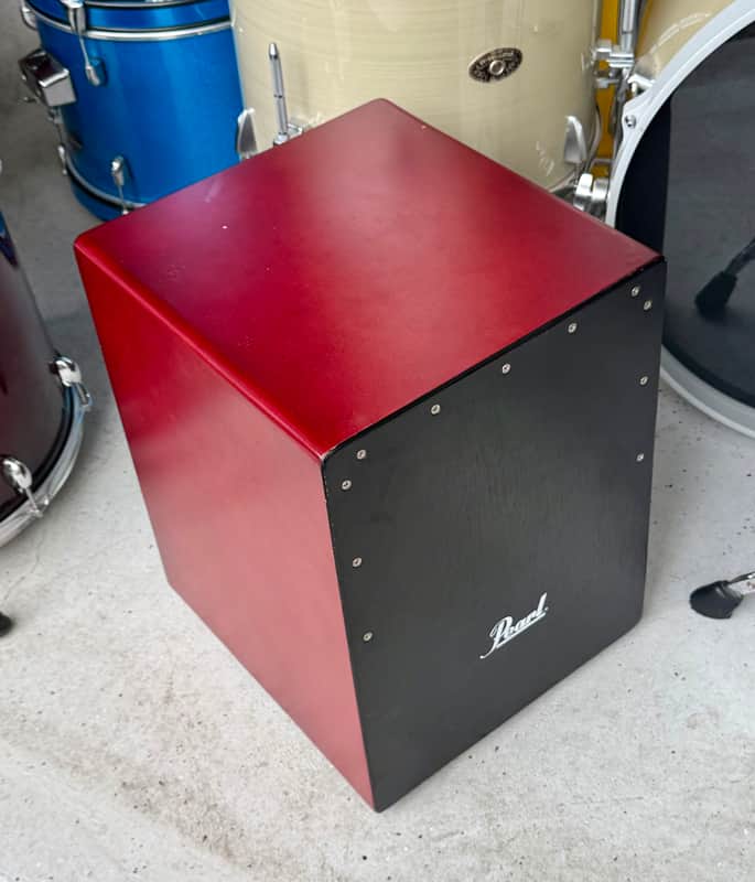 Pearl PCJ1418BBM Cajon - red/black image 1