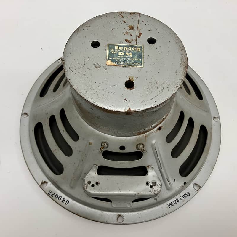 1946 Jensen PM12B 12" Speaker - All Original, Perfect for Early Fender "Woody" Amps image 1