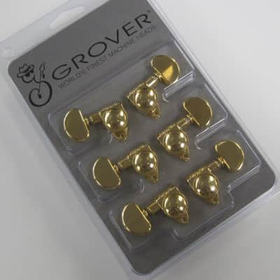 Grover 502G 3×3 Gold Locking Tuners TK-7935-002 image 2