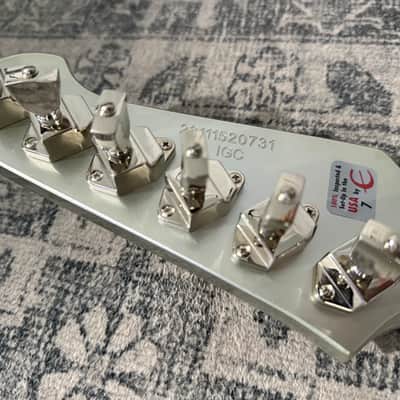 Epiphone "Inspired by Gibson Custom" '63 Firebird I 2024 - Present - Silver Mist w/ OHC image 13