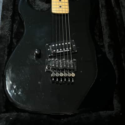 Rare LEFT HANDED 1987 Kramer Baretta American black OHC image 2