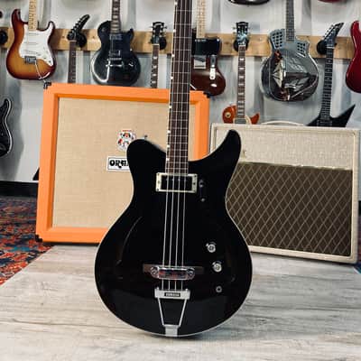 Vintage Rare Japan Hollow Bass Yamaha SA17 1971 Black image 3