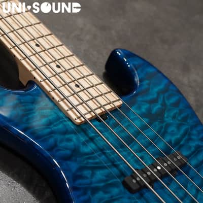 Sadowsky Customshop Series 21-Fret Standard 5-String - Bora Blue Burst image 4