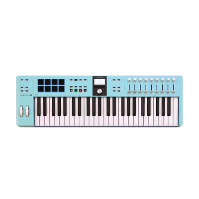 Arturia KeyLab Essential 49 MK3 MIDI Keyboard Controller Aquamarine image 1