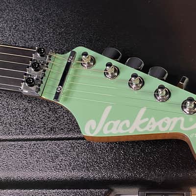 NEW ! Jackson Custom Shop Dinky HSH - Roasted Maple Neck & Ebony Fretboard - DK - Surf Green - Authorized Dealer - 8.1 lbs - G06853 image 6