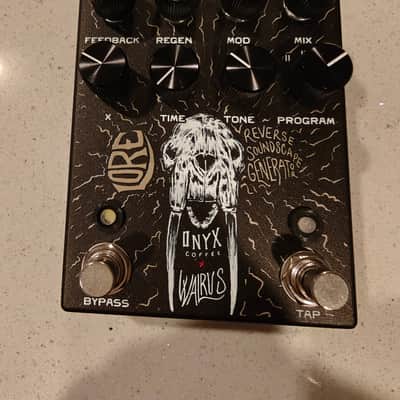Walrus Audio Lore Reverse Soundscape Generator Limited Edition - Onyx Series 2023 - Onyx image 2