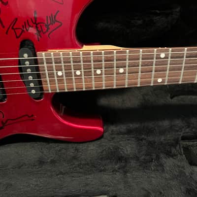 jackson electric guitar  candy apple red image 3