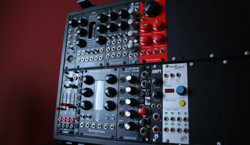Modular Synth Eurorack + Case image 1