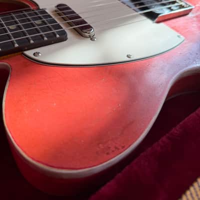 Telecaster Custom Relic style Guitar 2026 - Chili Red image 7