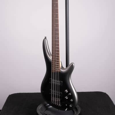 Ibanez SR305E 5-String Electric Bass Midnight Gray Burst image 5