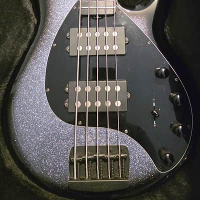 Ernie Ball Music Man StingRay Special 5 HH Ebony Fingerboard Smoked Chrome w/OC image 1