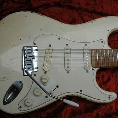 Fender Stratocaster STS 55M 1990 Fujigen Japan MIJ Rare Short Scale Maxon Scalloped Blackmore image 10