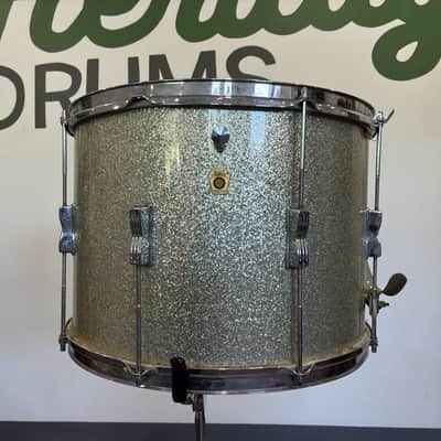 Immagine Ludwig 1960s Parade Drum 17x12" - Silver Sparkle - 2