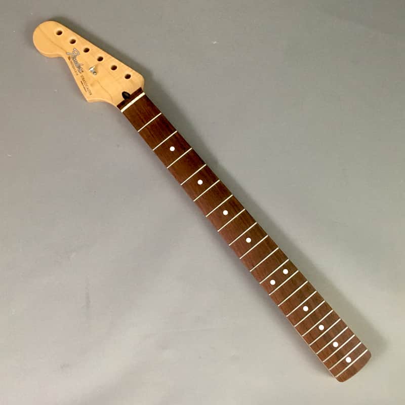 Ultra Rare Vintage Fender Lefty Stratocaster Neck 2003 Strat Rosewood Super Flame Maple 🍁 image 1
