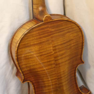 Antonio Curatoli handmade violin 1907 - natural varnish image 13