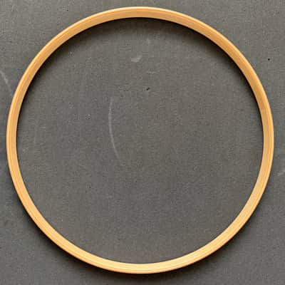 Craviotto 16" Wood Hoop with Maple Inlay image 3
