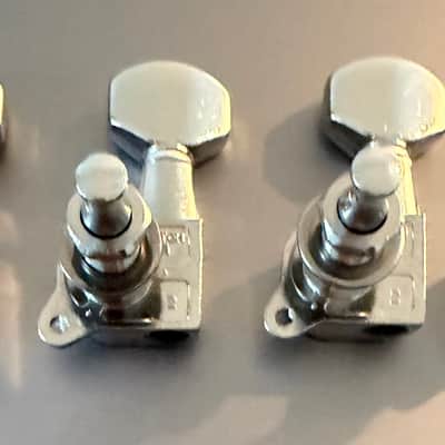 Fender Japan tuning heads [4pcs] by Gotoh 1980s-2010s - Chrome image 10