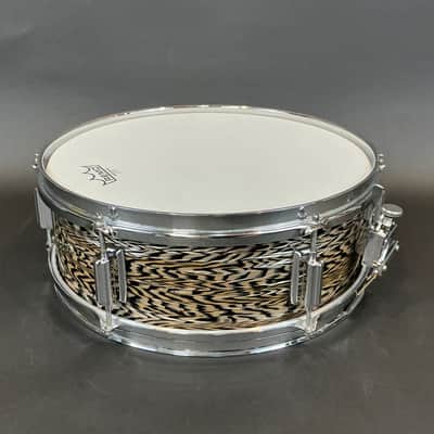 1960s Rogers Luxor Black Onyx Snare Drum 5x14 image 2