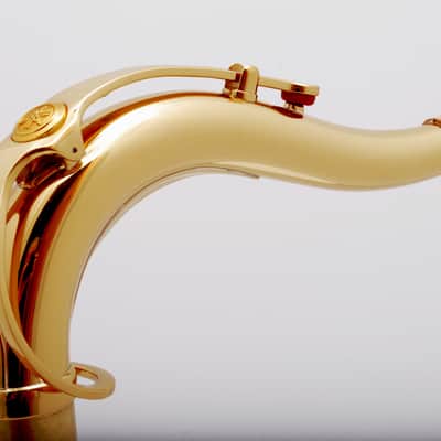 Yamaha TE1 Gold Lacquer Pro Custom E1 Tenor Saxophone Neck image 5