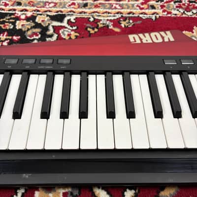 Korg RK-100S Keytar 37-Key Shoulder Synthesizer MIDI Controller Red MMT Engine image 3