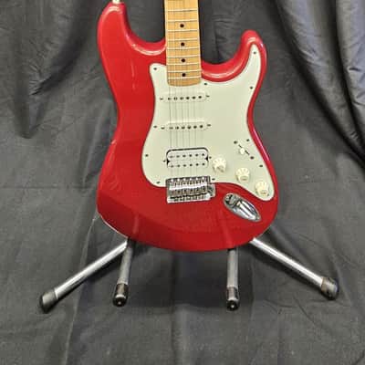 Fender Squier Stratocaster Electric Guitar Made in Mexico - Red image 1