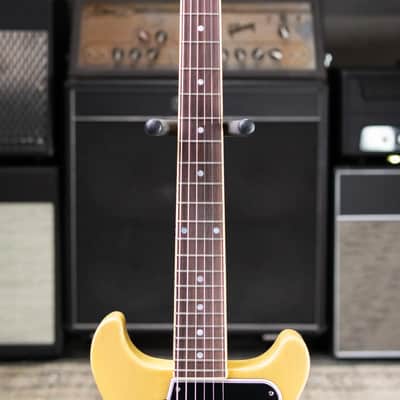 Epiphone 1960 Les Paul Special Double Cut Reissue Electric Guitar - TV Yellow with Hardshell Case image 4