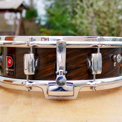 Premier Royal Ace 14" x 4" 3-ply Mahogany Mahogany Duroplastic Vintage RINGO image 2